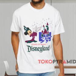 Year Of Music Disneyland T shirt White T shirt