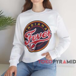 Indiana Fever The Clark Effect Shirt 4 Youth Indiana Fever The Clark Effect Shirt White Sweatshirt