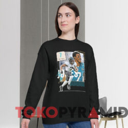 Zay Jones Paper Poster Jacksonville Jaguars T shirt Black Sweatshirt