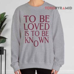 Zendaya Delivers To Be Loved Is To Be Known Sweatshirt