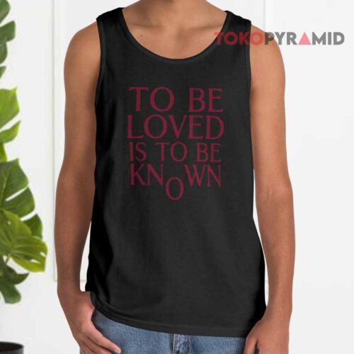 Zendaya Delivers To Be Loved Is To Be Known Tank Top