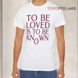 Zendaya Delivers To Be Loved Is To Be Known White T shirt