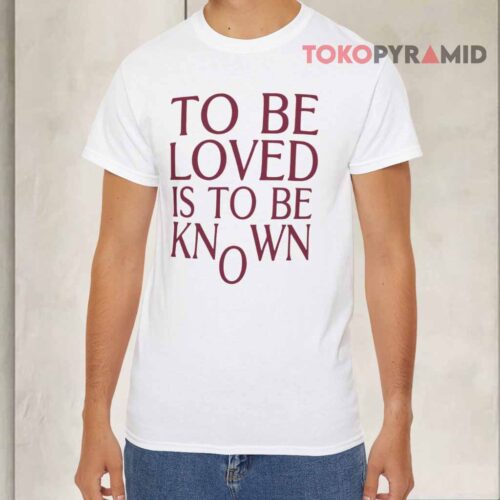 Zendaya Delivers To Be Loved Is To Be Known White T shirt